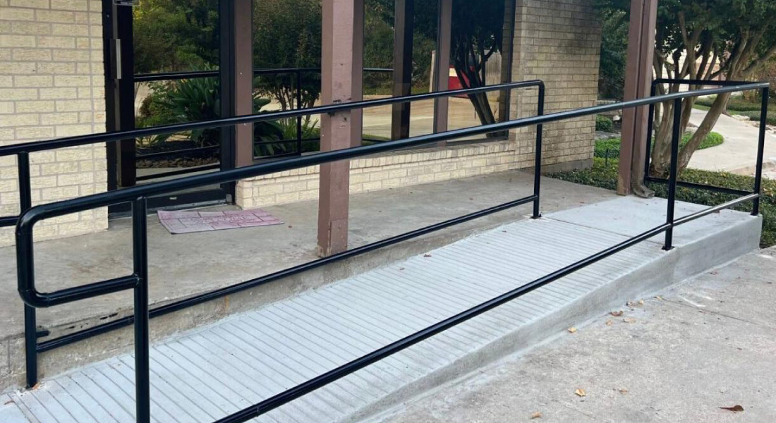 ADA Concrete Ramp